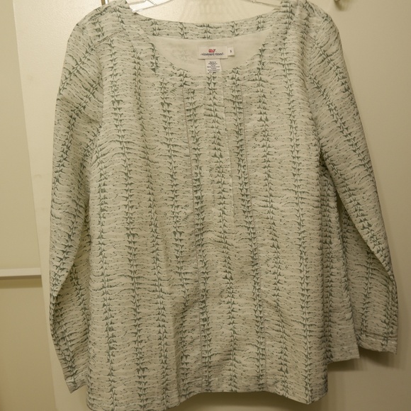 Vineyard Vines Patterned Blouse - Picture 1 of 3